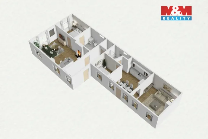 Prodej rodinného domu, Perštejn - Černýš, 124 m2