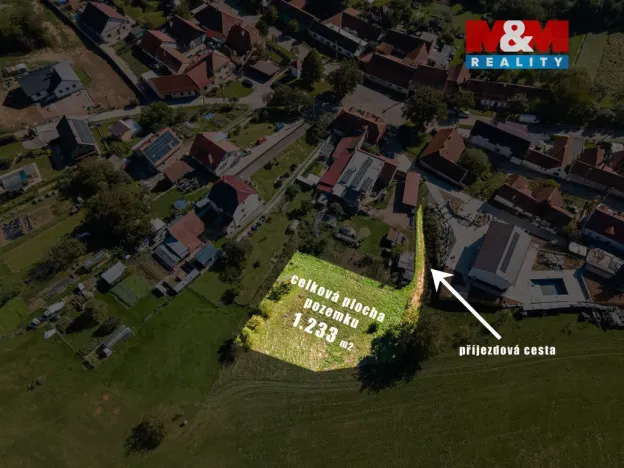 Prodej pozemku pro bydlení, Závist, 1233 m2