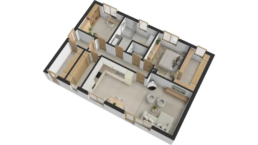 Prodej rodinného domu, Tvarožná Lhota, 107 m2