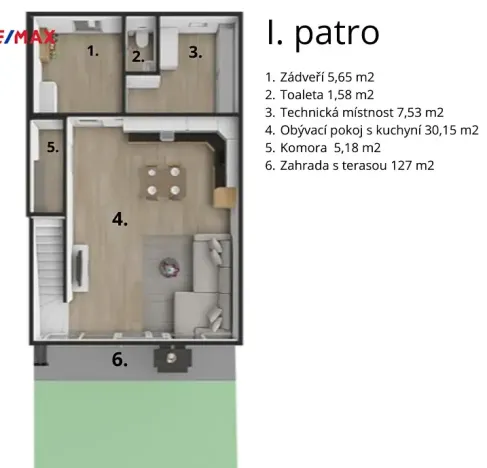 Prodej rodinného domu, Mikulov, Bezručova, 100 m2