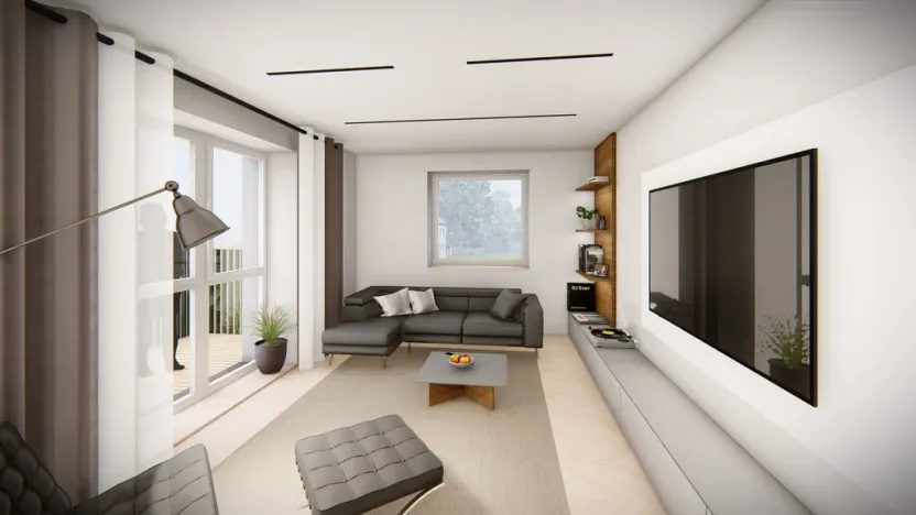 Prodej bytu 3+kk, Zubří, Hlavní, 80 m2