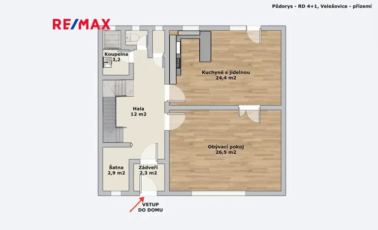Prodej rodinného domu, Velešovice, 220 m2
