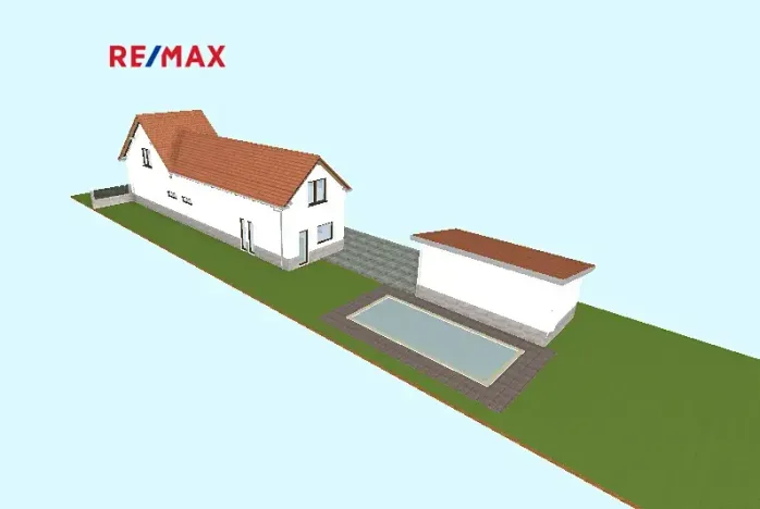 Prodej pozemku pro bydlení, Bavory, 854 m2