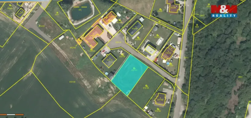 Prodej pozemku pro bydlení, Osek, 1034 m2