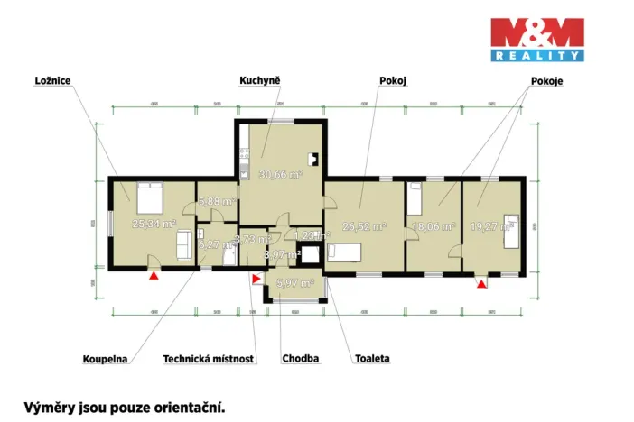 Prodej rodinného domu, Dobřany - Vodní Újezd, 160 m2