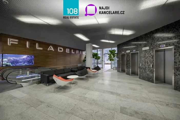 Pronájem kanceláře, Praha - Michle, Želetavská, 977 m2