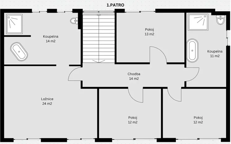 Prodej rodinného domu, Tři Dvory, 235 m2