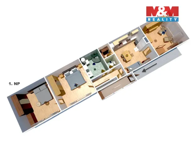 Prodej rodinného domu, Soběšice, 110 m2