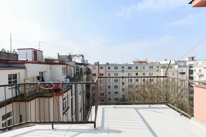 Pronájem bytu 1+kk, Praha - Vinohrady, náměstí Jiřího z Lobkovic, 29 m2