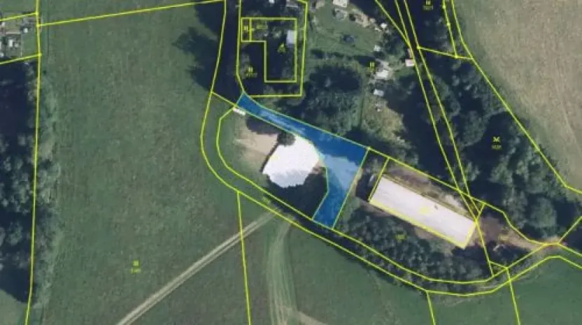 Prodej podílu pole, Těchonín, 538 m2