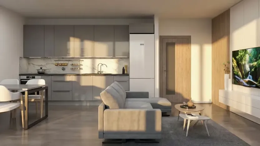 Prodej bytu 2+kk, Tuchoměřice, 52 m2