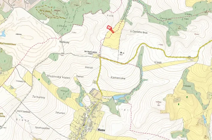 Prodej pole, Černotín, 3040 m2