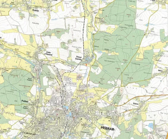 Prodej louky, Trhové Dušníky, 2411 m2