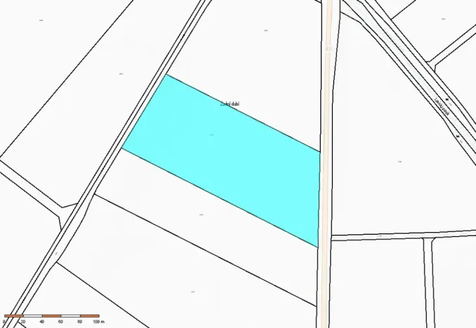 Prodej podílu pole, Bořitov, 9425 m2