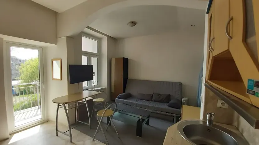 Pronájem bytu 1+kk, Brno, Hybešova, 27 m2