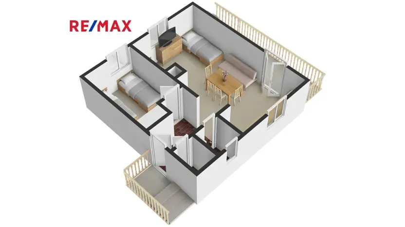 Prodej chaty, Černošín, 46 m2