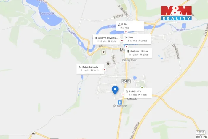 Pronájem bytu 3+kk, Mirotice, Za Truhlárnou, 59 m2