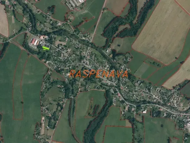 Dražba louky, Raspenava, 376 m2