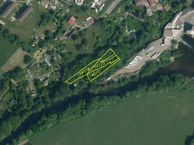 Dražba pozemku, Svijany, 2639 m2