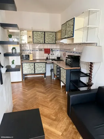 Pronájem bytu 1+1, Praha - Podolí, Nedvědovo náměstí, 32 m2