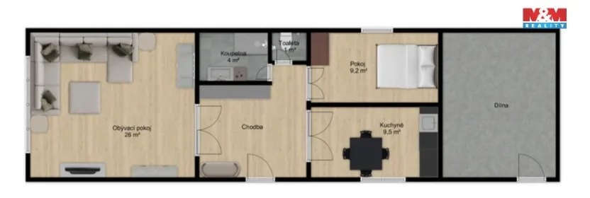 Prodej rodinného domu, Kněžice - Dubečno, 117 m2