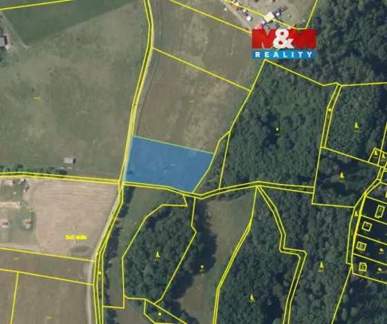 Pronájem louky, Jílové u Prahy, 2895 m2