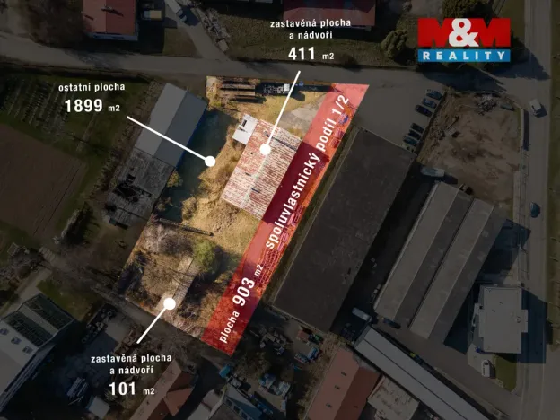 Prodej výrobních prostor, Litomyšl, T. G. Masaryka, 365 m2