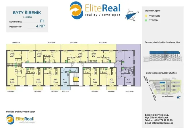 Prodej bytu 4+kk, Olomouc, Třída Jiřího Pelikána, 98 m2