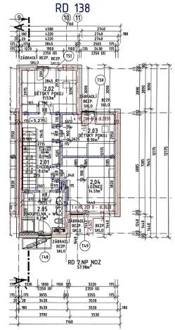 Prodej rodinného domu, Praha - Horní Počernice, Artistů, 124 m2