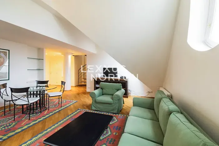 Pronájem atypického bytu, Praha - Nové Město, Odborů, 108 m2