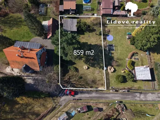 Prodej zahrady, Frýdek-Místek, 859 m2