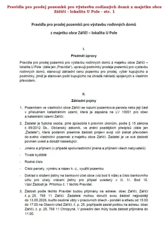 Prodej pozemku pro bydlení, Záříčí, 901 m2