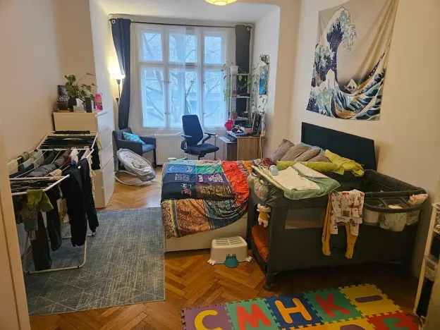 Pronájem bytu 2+kk, Praha - Žižkov, Čajkovského, 68 m2