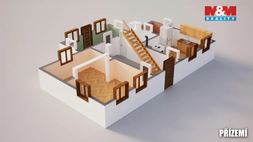 Prodej rodinného domu, Děčín - Děčín XVII-Jalůvčí, Sv. Čecha, 160 m2