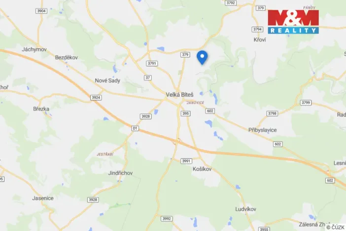 Prodej pole, Velká Bíteš, 6266 m2