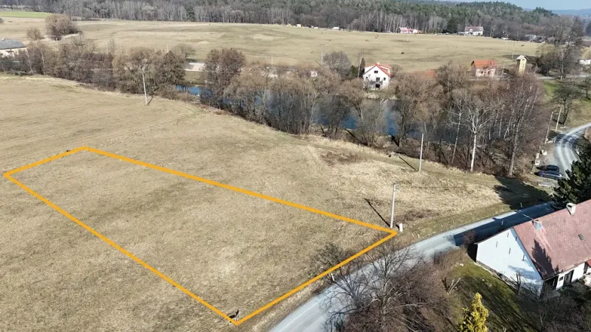 Prodej pozemku pro bydlení, Hradec-Nová Ves, 1614 m2