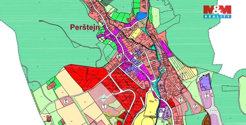 Prodej pozemku pro bydlení, Perštejn, 876 m2