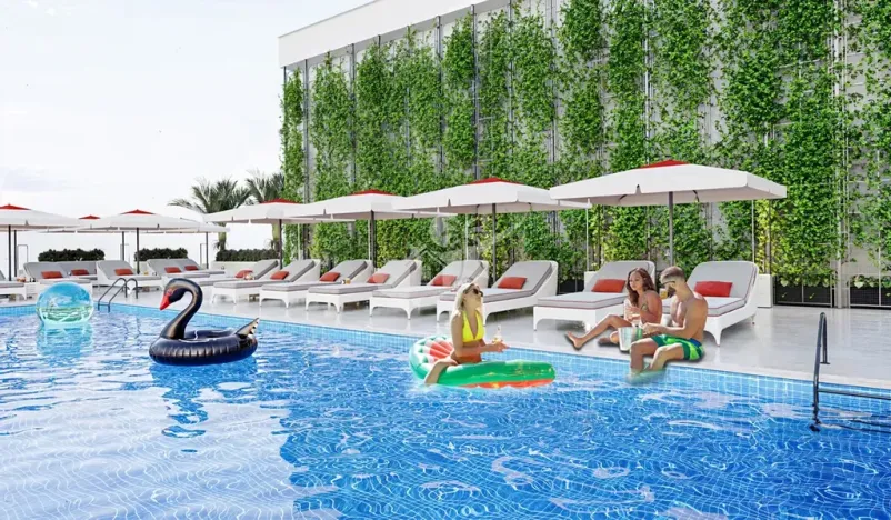 Prodej bytu 1+kk, Trikomo, Kypr, 37 m2