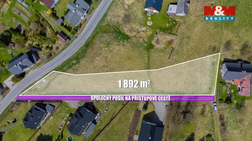 Prodej pozemku pro bydlení, Lučany nad Nisou, 1892 m2
