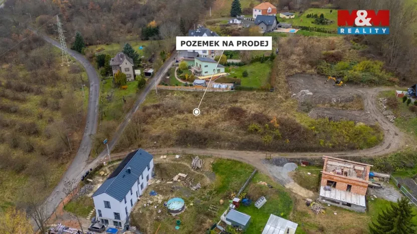 Prodej pozemku pro bydlení, Děčín, V Lukách, 1477 m2