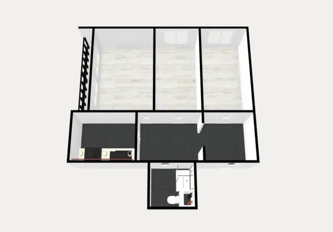 Prodej bytu 3+1, Ústí nad Labem - Krásné Březno, V Oblouku, 65 m2