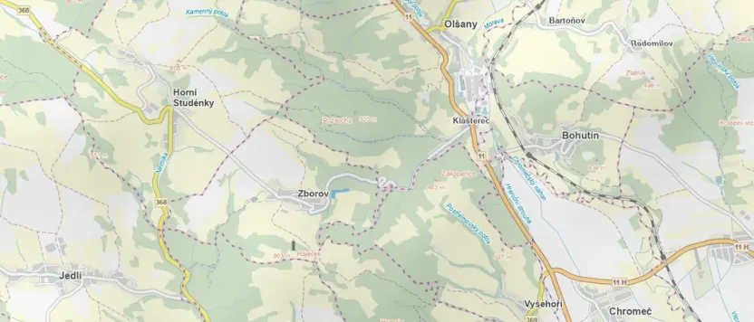 Prodej lesa, Zborov, 9290 m2