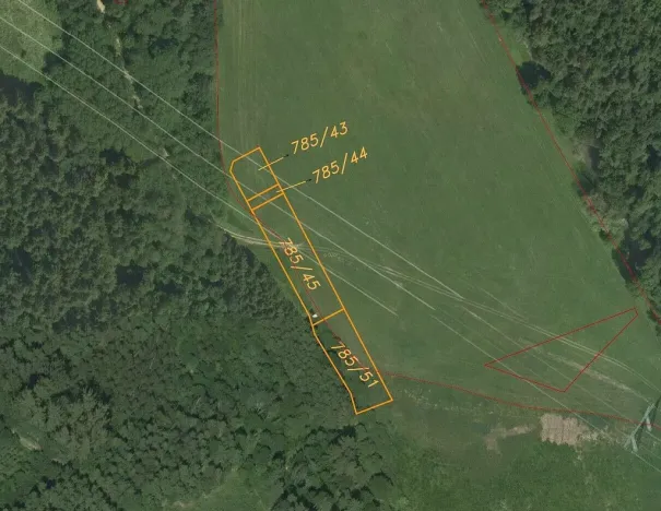 Prodej pole, Vranová Lhota, 2289 m2