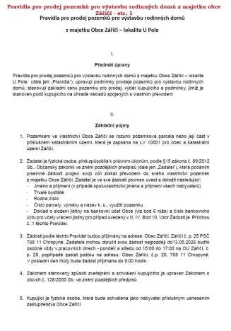 Prodej pozemku pro bydlení, Záříčí, 880 m2