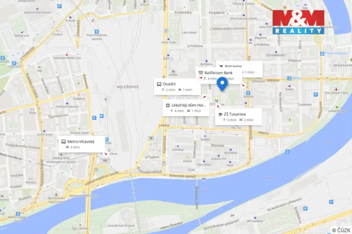 Prodej bytu 3+kk, Praha - Holešovice, Dělnická, 86 m2