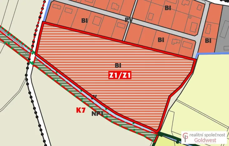 Prodej pozemku, Rožďalovice, 826 m2