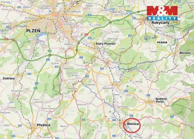 Pronájem bytu 2+kk, Blovice, Americká, 52 m2