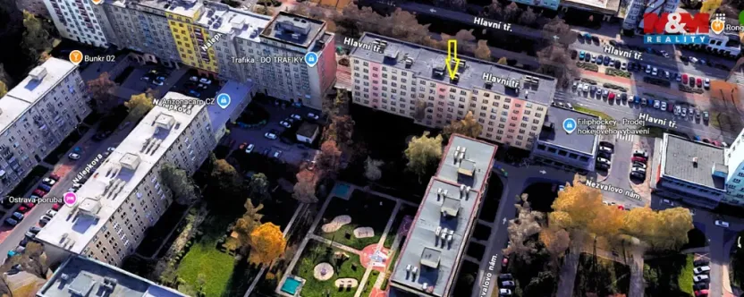 Prodej bytu 2+1, Ostrava - Poruba, Hlavní třída, 64 m2