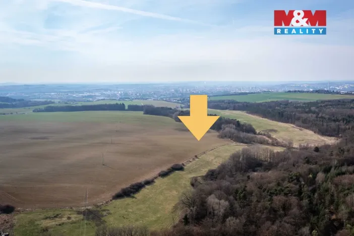 Prodej pole, Plzeň - Božkov, 14072 m2