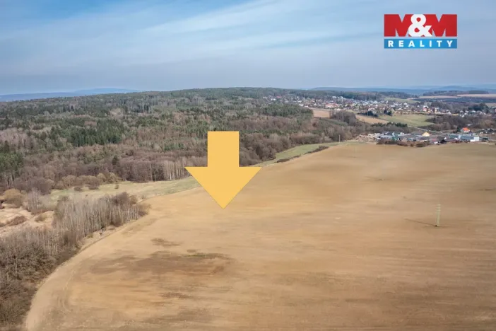 Prodej pole, Plzeň - Božkov, 14072 m2